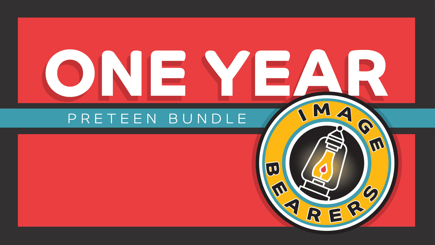 One Year Preteen Curriculum: Image Bearers Edition
